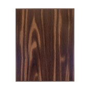 ECW - Walnut Finish Plaque with 45 Degree Bevel Edge