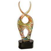 AGS22 - 14" Color Twist Art Glass