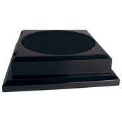 RPB104-D - 11" x 11" Black Royal Piano Finish Pedestal Base *Damaged* 