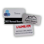 Aluminum Nametag, Full Color w/ Logo