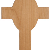 ACR02  Genuine Red Alder Cross 