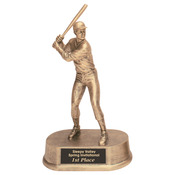 JDS11   9" Male Baseball Resin Trophy