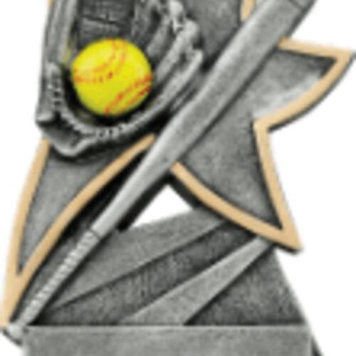 JSR110 - 5 1/2" Softball Jazz Star Resin Thumbnail