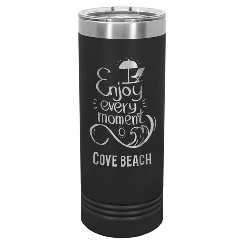 LTM7014 - Polar Camel 22 oz. Skinny Tumbler with Slider Lid Thumbnail