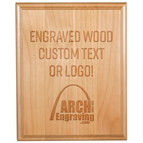 GRA Genuine Red Alder Plaque Thumbnail