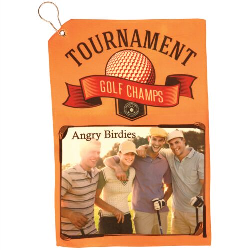 SBL048  2-Sided Large Microfiber Golf Towel Thumbnail